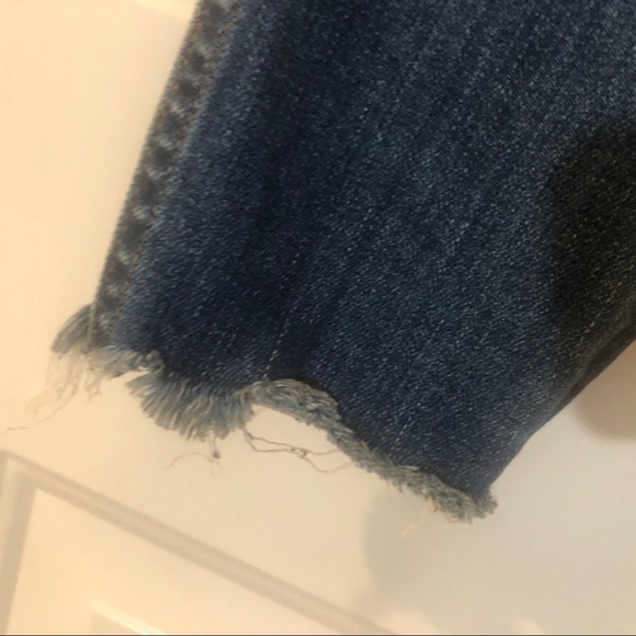 Madewell 9” High Rise Skinny Jeans Raw distressed - Picture 10 of 16